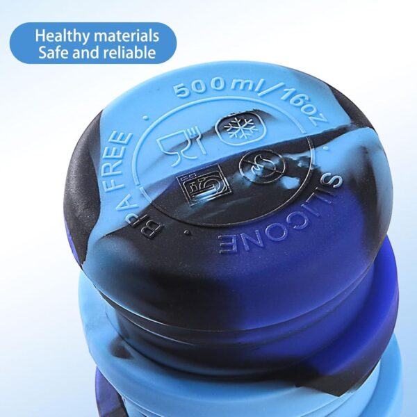 Collapsible Water Bottles Travel water bottle Sports Portable Sport Water Bottle - Image 3