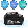 2 Pack 18V 5.0Ah BL1850B Battery Compatible with Makita 18V Batteries - Image 2