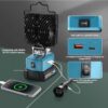 Tumemut Portable LED Work Light 48W 4800LM for Makita 18V 20V 21V Battery - Image 2