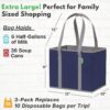 Reusable Grocery Bags (3 Pack) – Heavy Duty Reusable Shopping Bags - Image 3